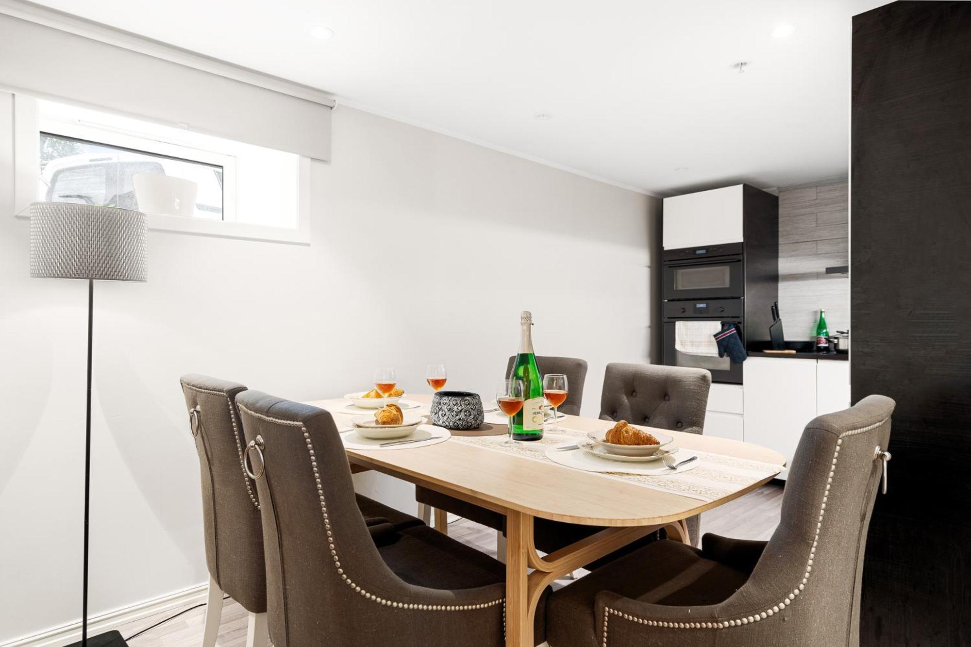 Solsiden Modern Stay: King Beds, Private Entry Trondheim Exteriér fotografie